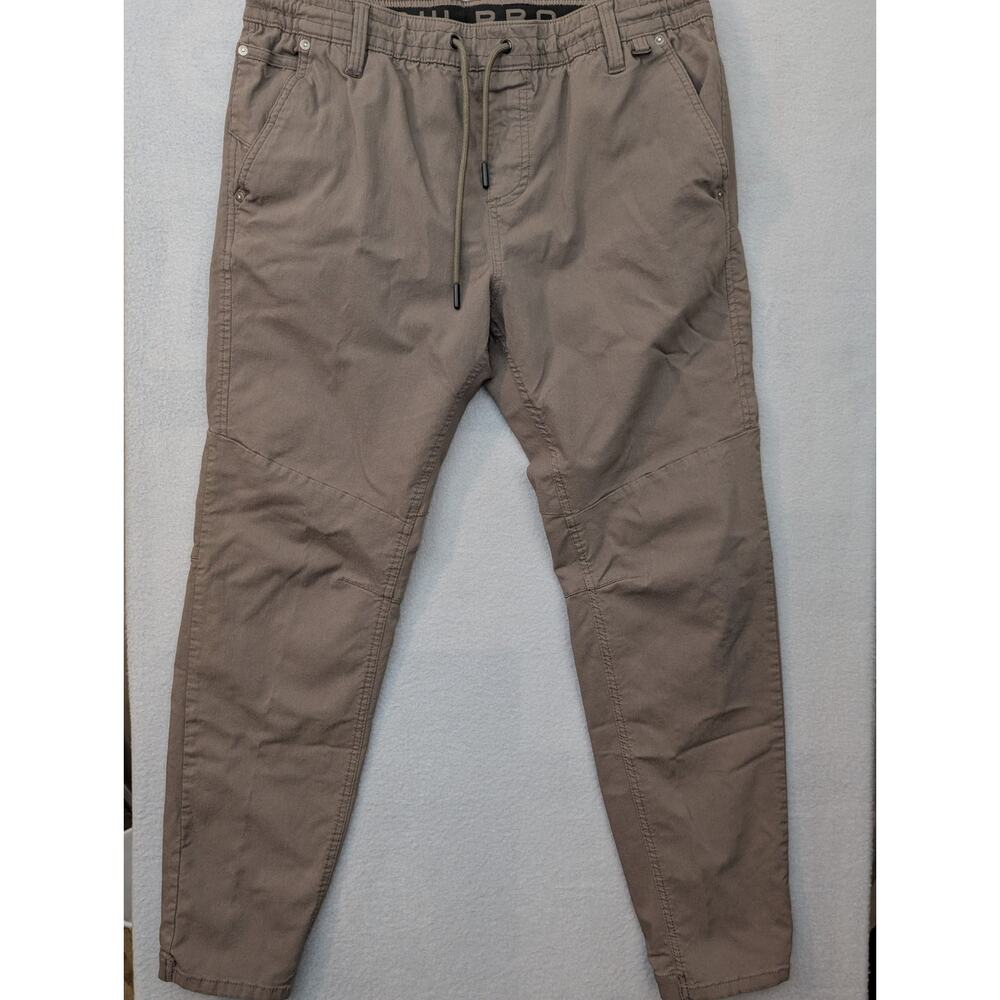 ProJek Raw Performance Cargo Joggers Men's L Tapered Leg Stretch Comfort Tan